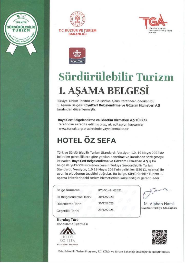 Hotel Oezsefa Istanbul Eksteriør billede